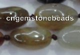 CNG348 15.5 inches 15*20mm - 20*30mm nuggets agate gemstone beads