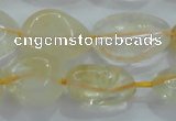 CNG350 15.5 inches 13*18mm - 20*25mm nuggets citrine gemstone beads