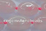 CNG351 15.5 inches 15*20mm - 25*30mm nuggets rose quartz beads