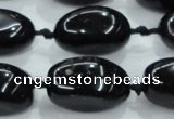 CNG352 15.5 inches 15*20mm - 20*35mm nuggets obsidian beads