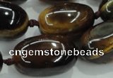 CNG353 15.5 inches 15*20mm - 20*35mm nuggets tiger eye beads