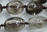 CNG355 15.5 inches 15*20mm - 25*30mm nuggets smoky quartz beads