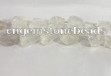 CNG3558 15.5 inches 18*20mm - 25*30mm nuggets rough white crystal beads