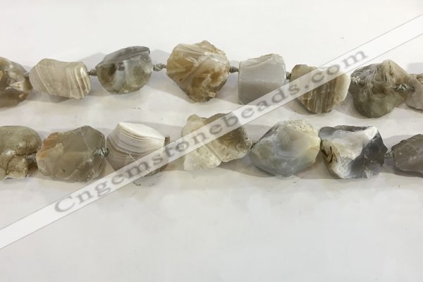 CNG3568 15.5 inches 18*20mm - 25*30mm nuggets rough agate beads