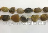 CNG3569 15.5 inches 18*20mm - 25*30mm nuggets rough agate beads