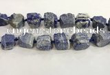 CNG3570 15.5 inches 18*20mm - 25*30mm nuggets rough lapis lazuli beads