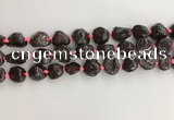 CNG3579 15.5 inches 10*14mm - 12*16mm nuggets garnet gemstone beads