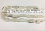 CNG3625 15.5 inches 12*35mm teardrop druzy agate beads