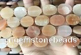 CNG3705 15.5 inches 15*20mm oval rough red aventurine beads
