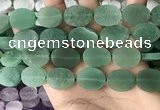 CNG3706 15.5 inches 15*20mm oval rough green aventurine beads