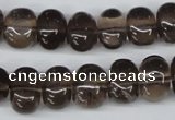 CNG38 15.5 inches 11*15mm nuggets smoky quartz gemstone beads