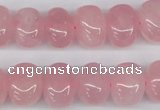 CNG41 15.5 inches 11*15mm nuggets rose quartz gemstone beads