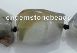 CNG413 15.5 inches 18*20mm - 25*35mm nuggets agate gemstone beads