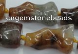 CNG425 15.5 inches 20*30mm - 20*45mm nuggets colorfull-phantom beads