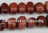 CNG43 15.5 inches 11*15mm nuggets goldstone gemstone beads