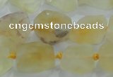 CNG431 15.5 inches 15*20mm – 25*30mm nuggets citrine gemstone beads