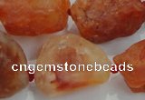 CNG433 15.5 inches 18*25mm – 32*40mm nuggets agate gemstone beads