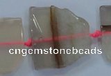 CNG457 15.5 inches 20*25mm - 35*50mm nuggets agate gemstone beads