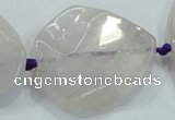 CNG459 15.5 inches 20*30mm - 40*50mm nuggets agate gemstone beads