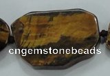 CNG462 15.5 inches 20*25mm - 25*55mm nuggets tiger eye beads