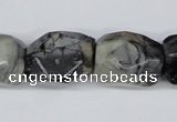 CNG47 15.5 inches 18*20mm faceted nuggets jasper gemstone beads