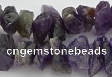 CNG5032 15.5 inches 8*25mm - 12*40mm nuggets amethyst beads