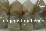 CNG5056 15.5 inches 15*20mm - 16*25mm faceted nuggets moonstone beads