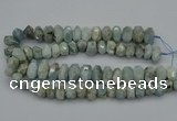 CNG5069 15.5 inches 10*14mm - 14*20mm faceted nuggets aquamarine beads