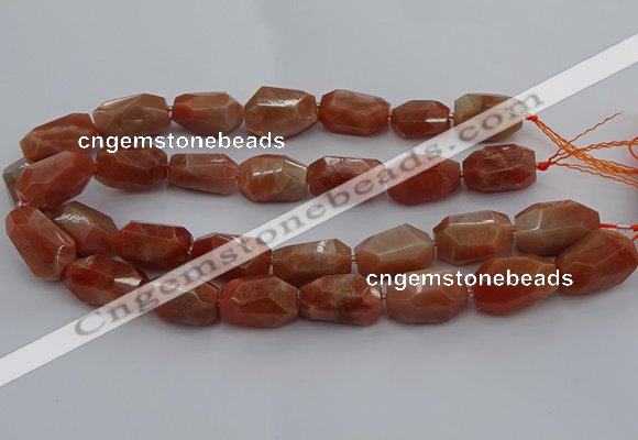 CNG5091 15.5 inches 13*18mm - 15*25mm faceted nuggets sunstone beads