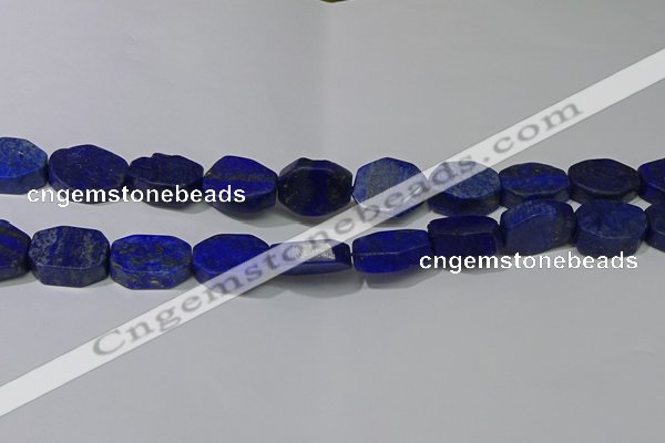 CNG5110 15.5 inches 14*20mm - 18*25mm freeform lapis lazuli beads