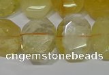 CNG5129 15.5 inches 15*18mm - 15*20mm faceted freeform citrine beads