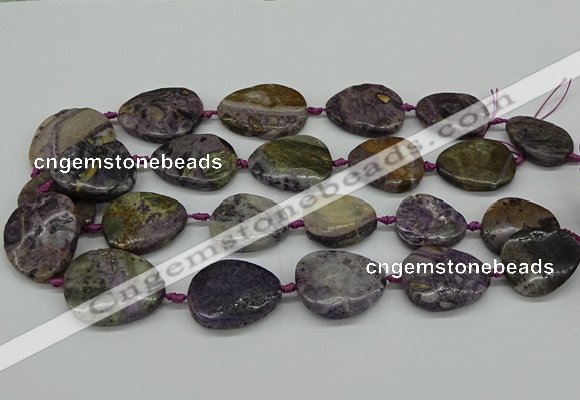 CNG5157 15.5 inches 16*22mm - 30*35mm freeform charoite beads