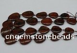 CNG5162 15.5 inches 16*22mm - 30*35mm freeform mahogany obsidian beads