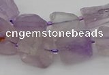 CNG5242 15.5 inches 8*12mm - 15*25mm nuggets amethyst beads