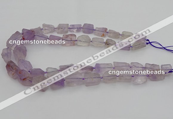 CNG5242 15.5 inches 8*12mm - 15*25mm nuggets amethyst beads