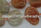 CNG5290 15.5 inches 13*18mm - 15*20mm freeform moonstone beads