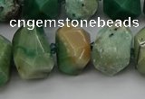 CNG5329 15.5 inches 12*16mm - 15*20mm faceted nuggets African jade beads