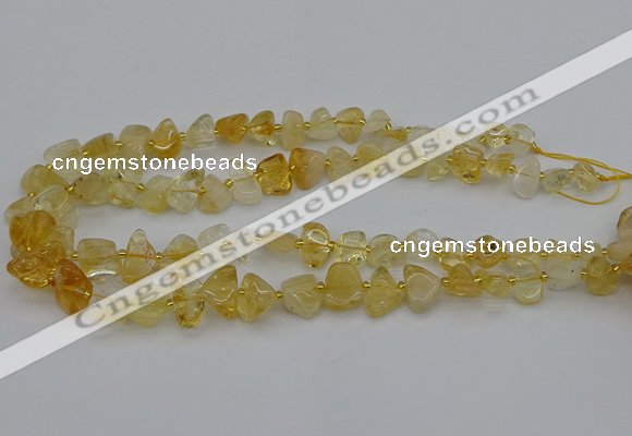 CNG5331 15.5 inches 6*8mm - 13*18mm nuggets citrine beads