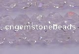 CNG5471 15.5 inches 6mm faceted nuggets white crystal beads