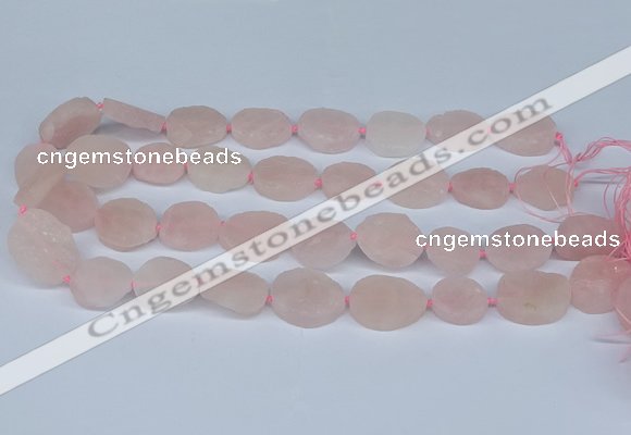 CNG5560 15.5 inches 12*16mm - 18*22mm freeform rose quartz beads