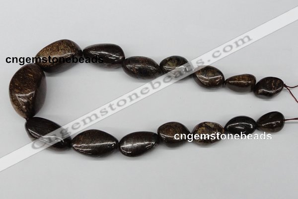 CNG56 15.5 inches 14*20mm - 25*35mm nuggets bronzite gemstone beads