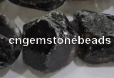 CNG565 15.5 inches 16*20mm faceted nuggets smoky quartz beads