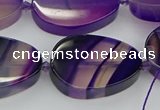 CNG5662 15.5 inches 22*30mm freeform agate gemstone beads