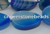 CNG5665 15.5 inches 22*30mm freeform agate gemstone beads