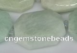 CNG5691 15.5 inches 20*30mm - 35*45mm faceted freeform amazonite beads