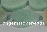 CNG5702 15.5 inches 22*30mm - 28*35mm freeform amazonite beads