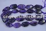 CNG5715 15.5 inches 25*35mm - 30*40mm faceted freeform charoite beads