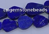 CNG5716 15.5 inches 12*16mm - 15*20mm freeform lapis lazuli beads