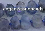 CNG5718 15.5 inches 10*14mm - 13*18mm faceted nuggets aquamarine beads