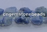 CNG5725 10*14mm - 12*16mm nuggets aquamarine beads wholesale